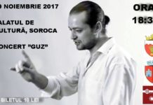 Guz va cânta pentru tinerii din Soroca