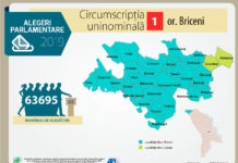 Circumscripția uninominală nr.1, or.Briceni