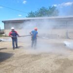 Exercițiu de lichidare a consecințelor unui incendiu de proporții la Trifăuți