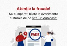 Atenție la fraude! Nu cumpărați bilete la evenimente culturale de pe site-uri dubioase