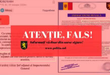 ATENȚIE! Continuă mesajele de la escroci cu conținut fals din numele conducătorilor instituțiilor publice