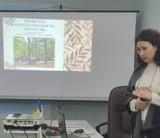 Victoria Pușcaș, director al IP Tabăra de odihnă pentru copii „LA DUMBRAVA”