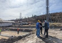 Vizită la șantierul de construcție a Sectorului Poliției de Frontieră din Otaci