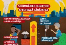 Vreme cu temperaturi extreme. Respectați regulile de siguranță personală pe timp de caniculă!