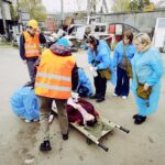 Angajații SRL „Testor” din Soroca, instruiți în cadrul unui exercițiu practic de protecție civilă