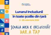 Școlile marchează Lunarul Incluziunii prin activități de promovare a drepturilor copilului
