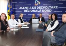 Președintele raionului Drochia a condus ședința Consiliului Regional pentru Dezvoltare Nord
