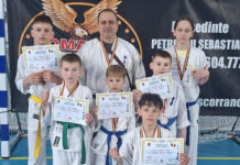 Sportivii de la Budokan Florești au trecut cu brio Testul 50 Kumite
