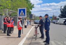 Elevii LT „Petru Rareș” din Soroca informați despre regulile de circulație