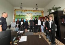 Elevii liceului „Alexandr Pușkin” din Soroca au descoperit profesia de polițist