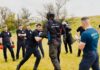 Prin fum, noroi și luptă corp la corp, concurs aplicativ-tactic în cadrul Poliției de Frontieră