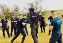 Prin fum, noroi și luptă corp la corp, concurs aplicativ-tactic în cadrul Poliției de Frontieră