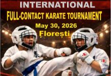 Florești va găzdui un Turneul internațional de Full-contact Karate