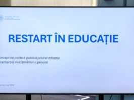 Reforma „Restart în educație”: școlile vor fi administrate de Agențiile Teritoriale pentru Educație