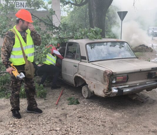 Situații de urgență simulate la Dubna. Formațiunile de Protecție Civilă și-au demonstrat capacitatea de intervenție