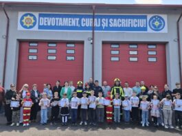 Copiii de la grădinița nr. 17, din Soroca, au descoperit lumea salvatorilor și pompierilor