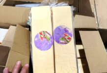 Mai multe loturi de produse alimentare de import, nimicite