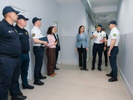 Ministra de Interne a evaluat activitatea structurilor MAI din Ocnița