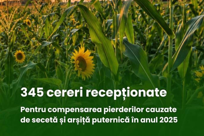 Compensarea pierderilor cauzate de secetă și arșiță puternică