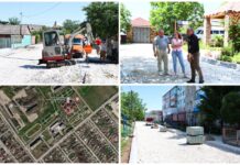 Revitalizarea urbană continuă la Drochia: ADR Nord verifică progresul intervențiilor din zona Valea Curechiului