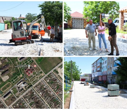 Revitalizarea urbană continuă la Drochia: ADR Nord verifică progresul intervențiilor din zona Valea Curechiului