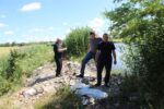Inspectorii de mediu din Drochia au verificat starea bazinelor acvatice și a construcțiilor hidrotehnice din teritoriu