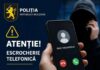 27 de cazuri de escrocherie, cu un prejudiciu total estimat la peste 1 milion de lei