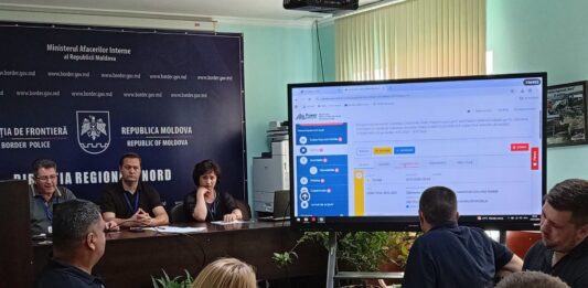 Polițiștii de frontieră din nordul țării, informați despre noile servicii digitale ale ASP