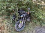 Motocicletă răsturnată la Mîndîc. Un copil de 3 ani și doi adulți au ajuns la spital