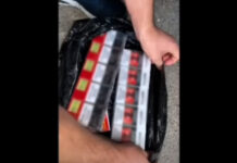 Aproape 21.000 de țigări fără acte, ridicate în urma perchezițiilor la Drochia