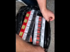 Aproape 21.000 de țigări fără acte, ridicate în urma perchezițiilor la Drochia
