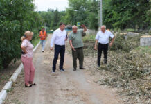 Locuitorii din Șeptelici vor beneficia de un trotuar modern pe o distanță de un kilometru