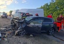 Accident grav la Rîșcani. O femeie a decedat după o coliziune frontală