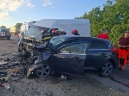 Accident grav la Rîșcani. O femeie a decedat după o coliziune frontală