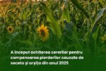 AIPA a început achitarea cererilor pentru compensarea pierderilor cauzate de seceta și arșița din anul 2025