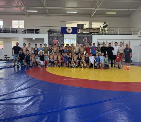 Sportivi din mai multe țări s-au antrenat la Florești în cadrul unui cantonament de pregătire la lupte greco-romane