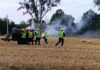 Tătărăuca Veche, în alertă de exercițiu. Simulări de incendii și intervenții de salvare