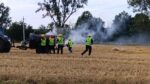 Tătărăuca Veche, în alertă de exercițiu. Simulări de incendii și intervenții de salvare