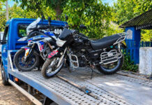 Trei motociclete, ridicate în urma unor percheziții la Vasilcău și Racovăț