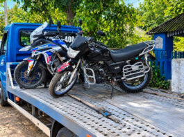 Trei motociclete, ridicate în urma unor percheziții la Vasilcău și Racovăț
