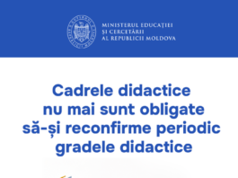 Noi măsuri de debirocratizare: Cadrele didactice nu mai sunt obligate să-și reconfirme gradele didactice după validarea competențelor