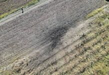 Bubuitură puternică în toiul nopții. Au fost găsite fragmente de dronă