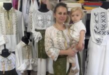 Natalia Cazacu, femeia care îmbracă dorul de Moldova