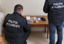 Un bărbat, oprit pe centura orașului Florești cu substanțe suspecte asupra sa