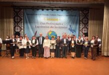 Zi de sărbătoare pentru dascălii din raionul Florești