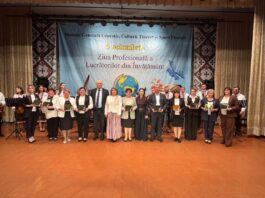 Zi de sărbătoare pentru dascălii din raionul Florești