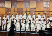 Corul de copii „BelCanto”, laureat cu Diploma Gold la Festival-Concurs Internațional de Muzică Corală „A ruginit frunza din vii”