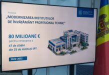 Colegiul Tehnic Agricol din Soroca și școlile profesionale din Florești și Rîșcani, incluse într-un proiect de modernizare de 80 de milioane de euro