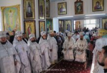 Sfințirea bisericii „Nașterea Maicii Domnului ” din satul Bobulești, raionul Florești