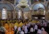 Sfințirea bisericii „Sfântul Mare Mucenic Gheorghe” din satul Rublenița, raionul Soroca